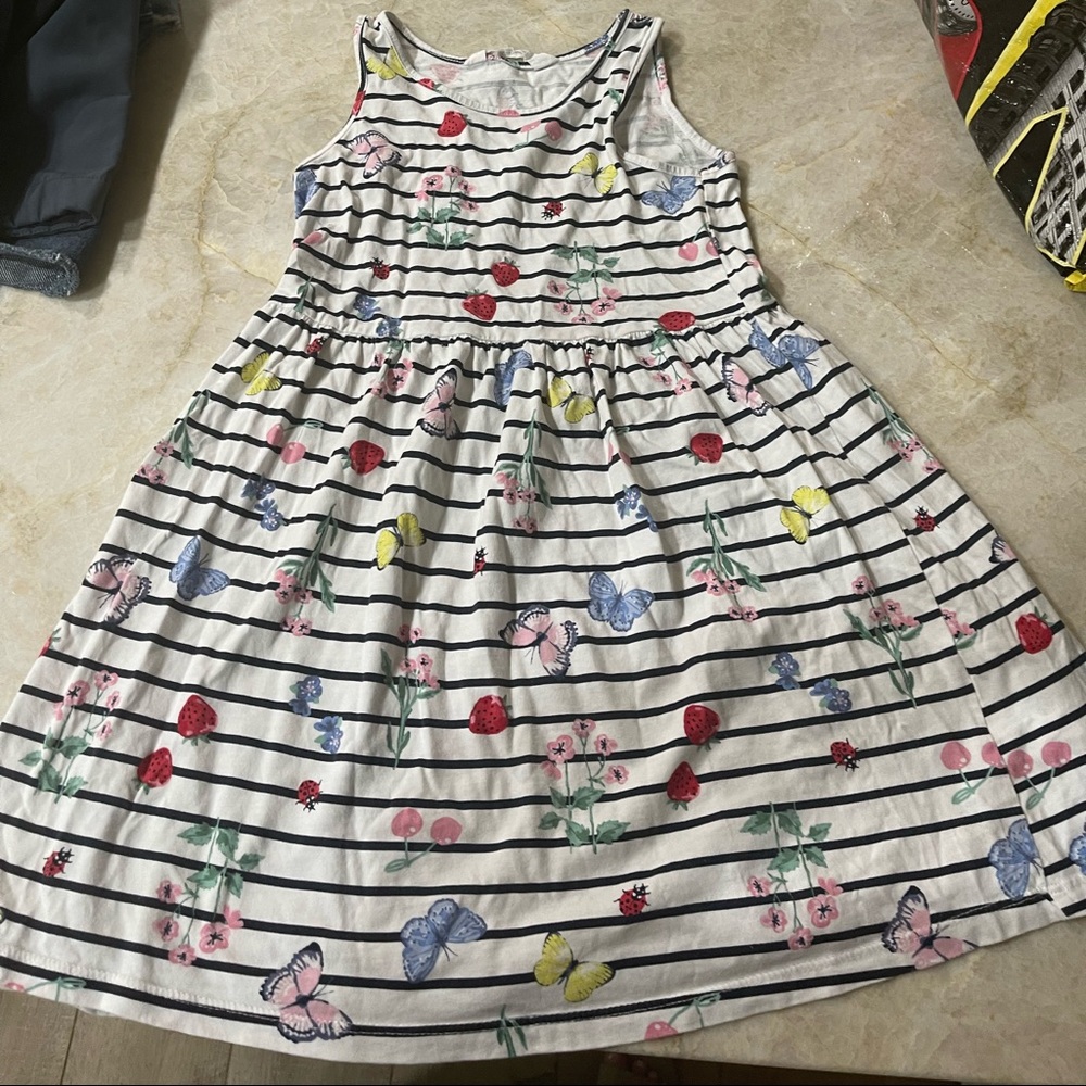 Stripe Butterfly Dress